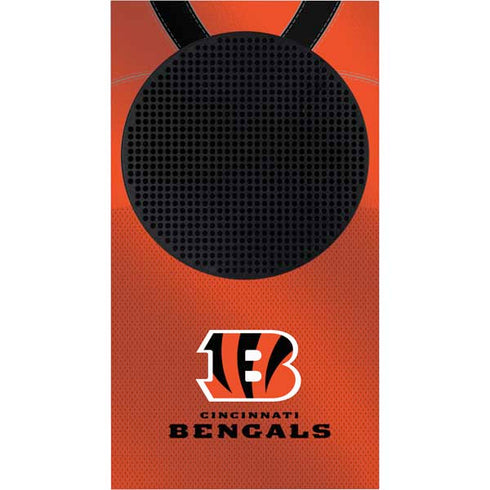 NFL Cincinnati Bengals Team Jersey Xbox Series S Console Skin